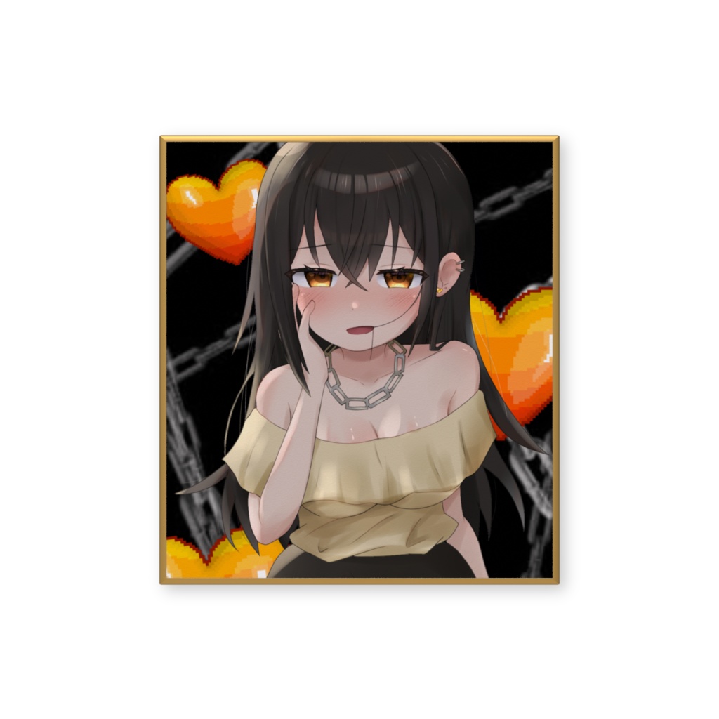 病み街のミニ色紙