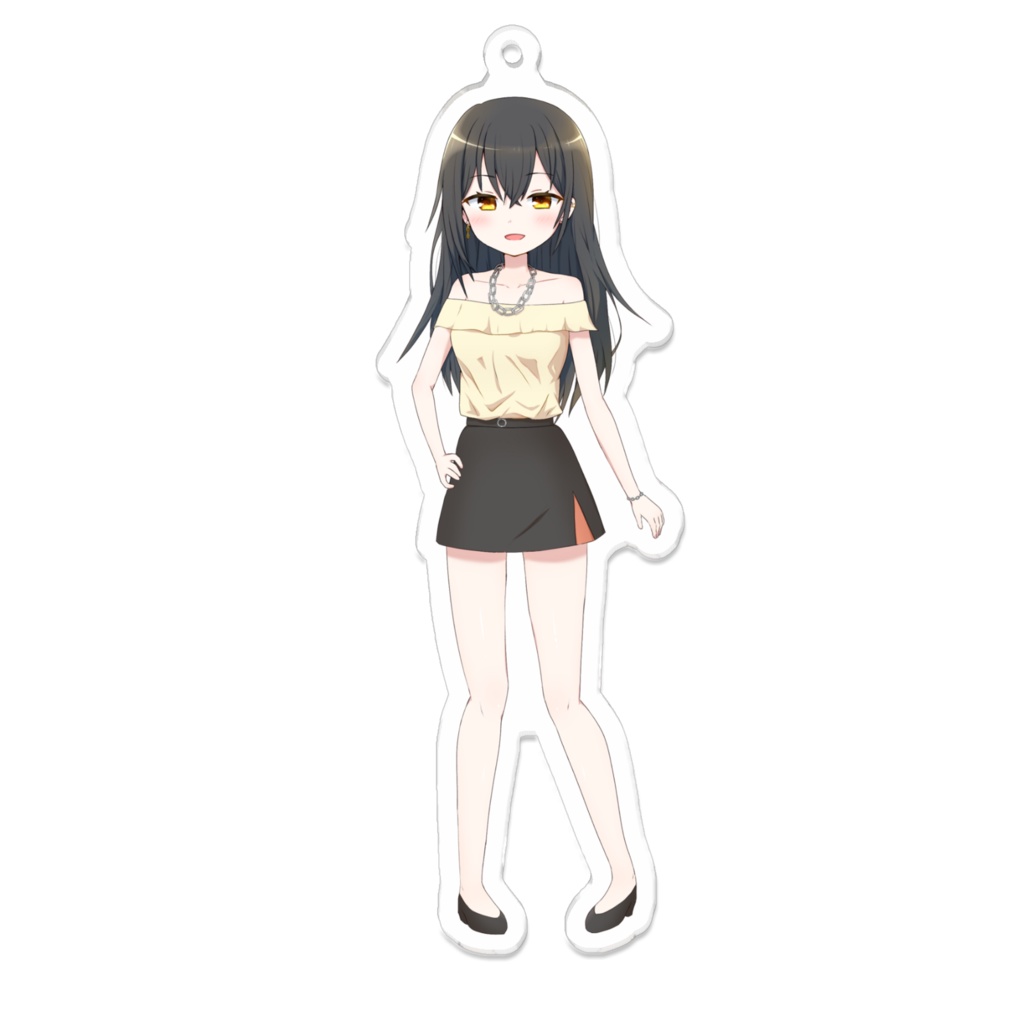 花戸街の立ち絵×アクリルキーホルダー