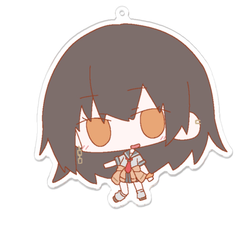デフォ街×アクリルキーホルダー