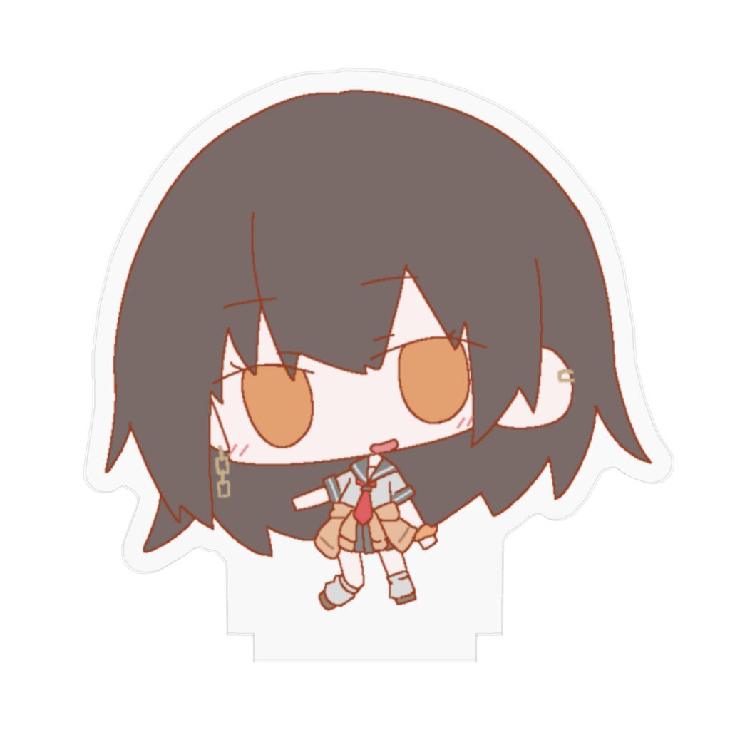 デフォ街のアクリルフィギュア