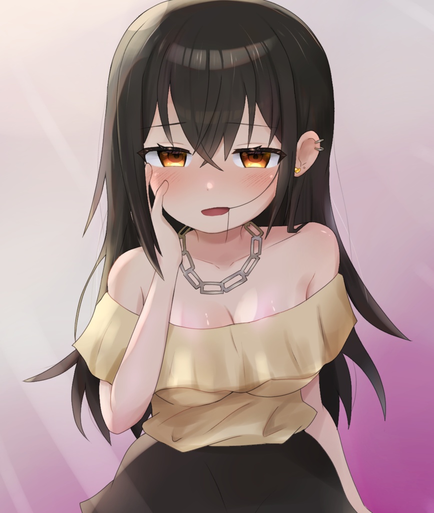 花戸街愛夢のレザー製名刺入れ