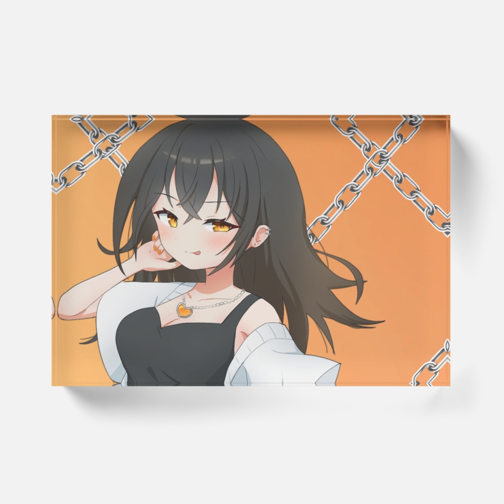 花戸街の記念衣装×アクリルブロック