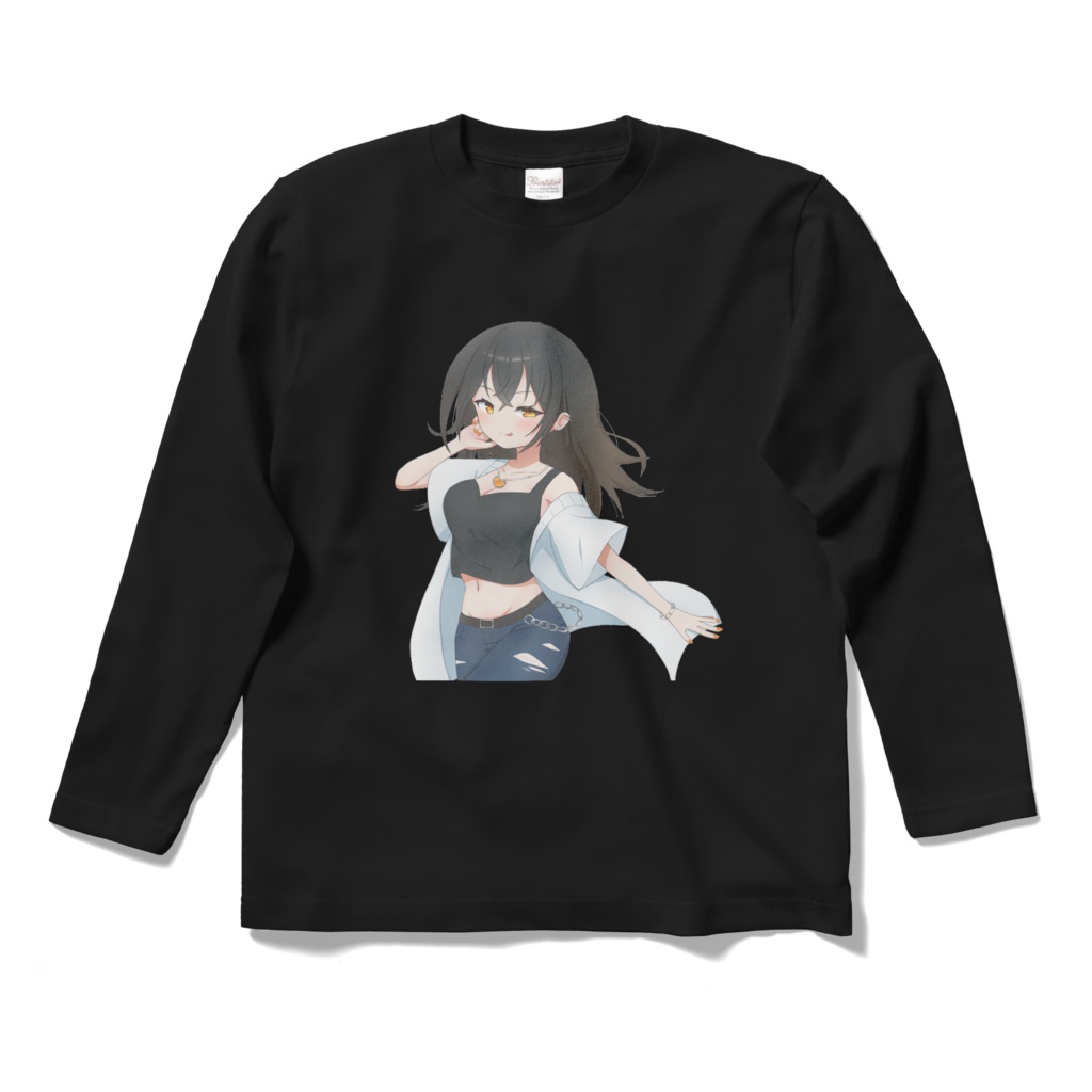 記念衣装街(黒)×ロングスリーブTシャツ