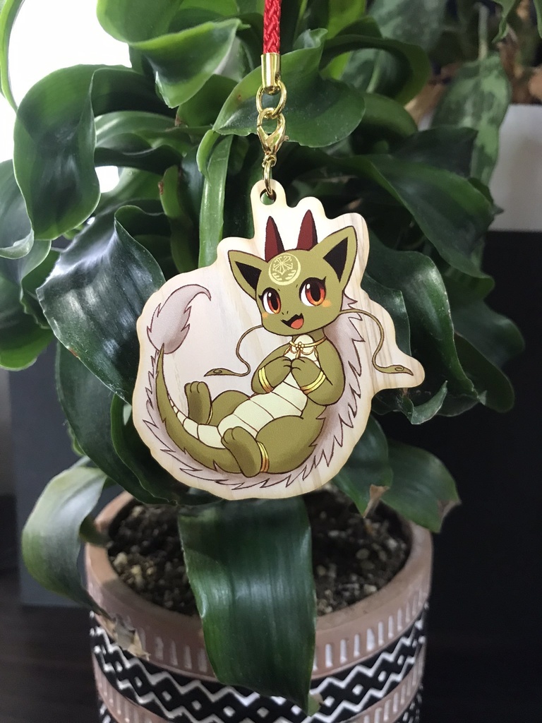 ウッドキーホルダー