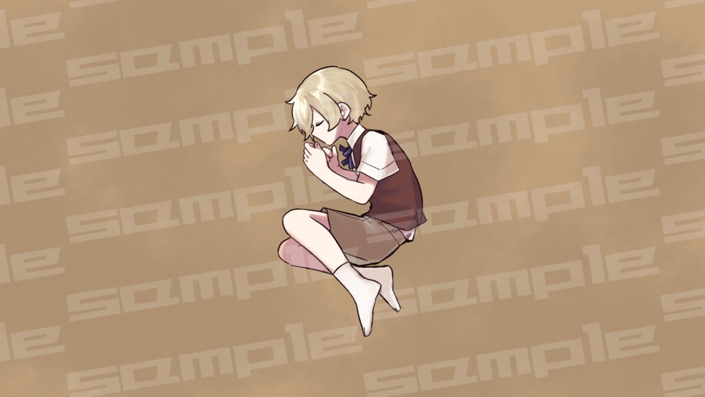 【フリーイラスト】おやすみ