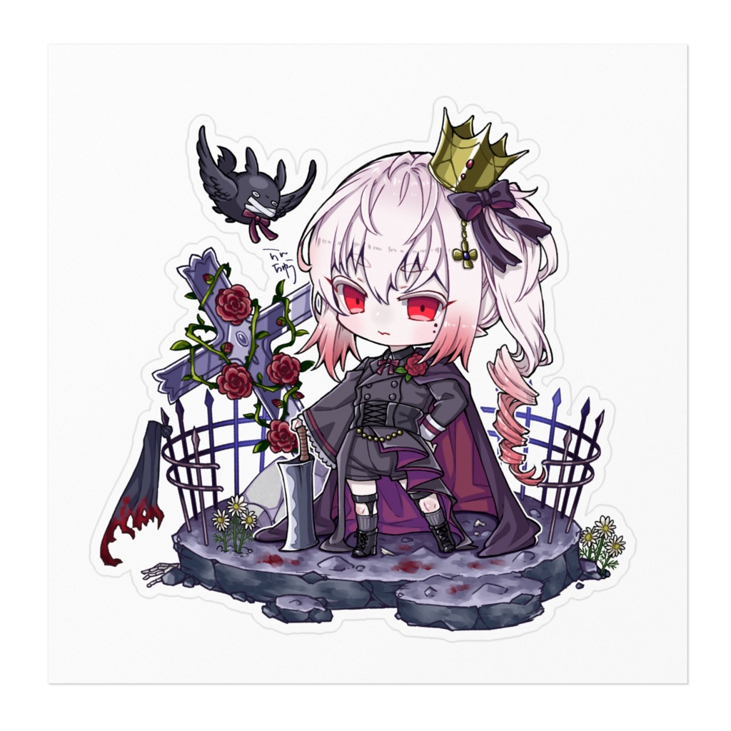 ミニキャラステッカー(ヴィクトル)