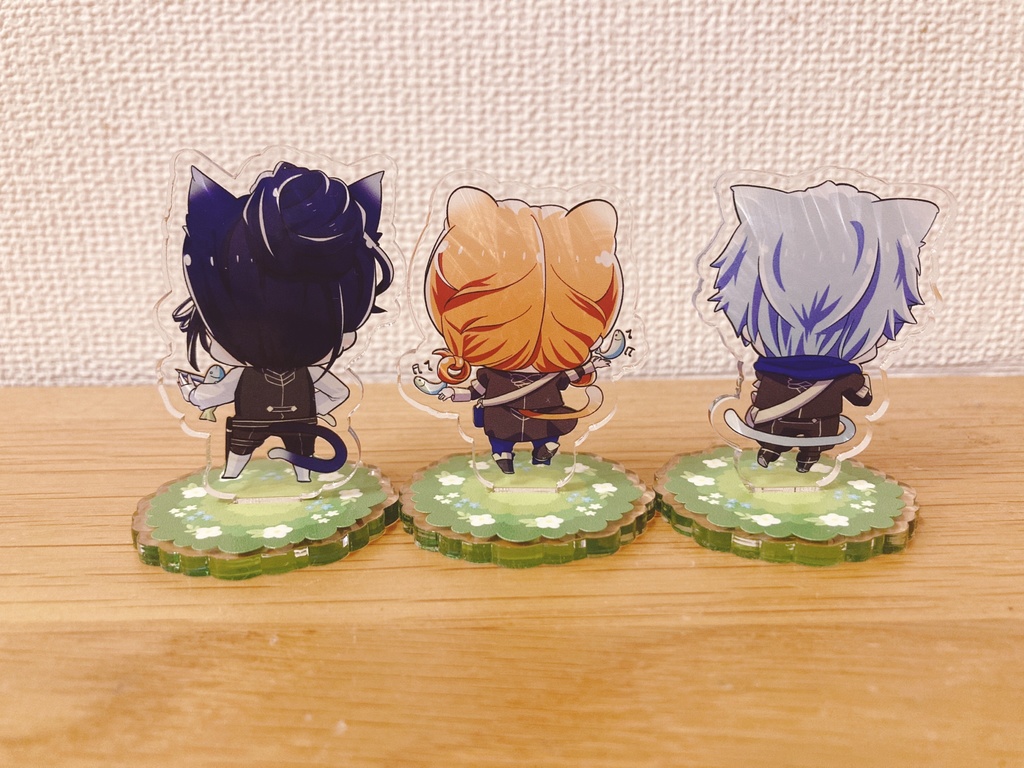 FE風花雪月にゃんこ青獅子アクリルスタンド