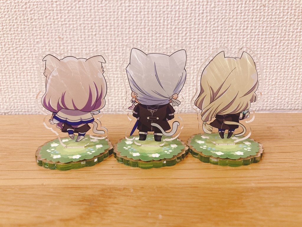 FE風花雪月にゃんこ青獅子アクリルスタンド