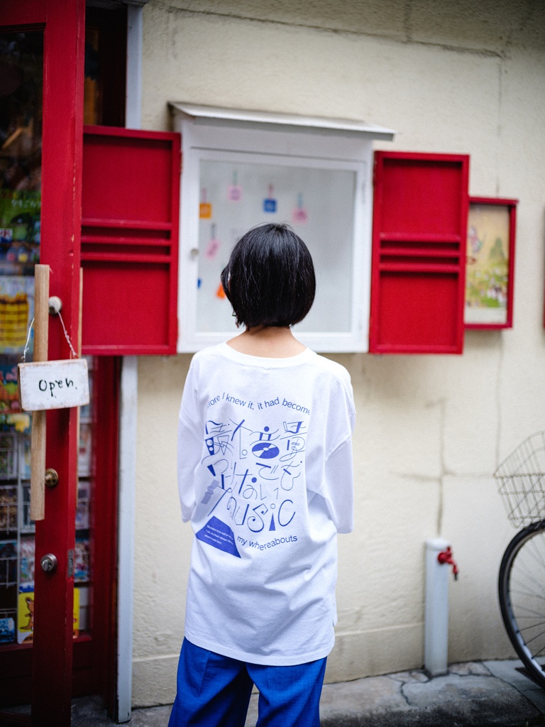 ReeyaオリジナルデザインTシャツ「描き鳴らせ!」 【Designed by Reeya】