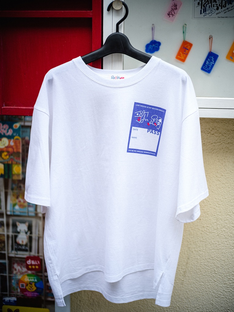 ReeyaオリジナルデザインTシャツ「描き鳴らせ!」 【Designed by Reeya】