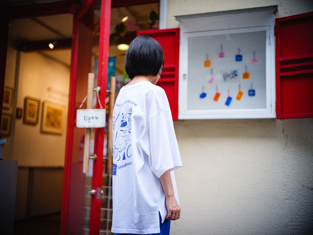 ReeyaオリジナルデザインTシャツ「描き鳴らせ!」 【Designed by Reeya】