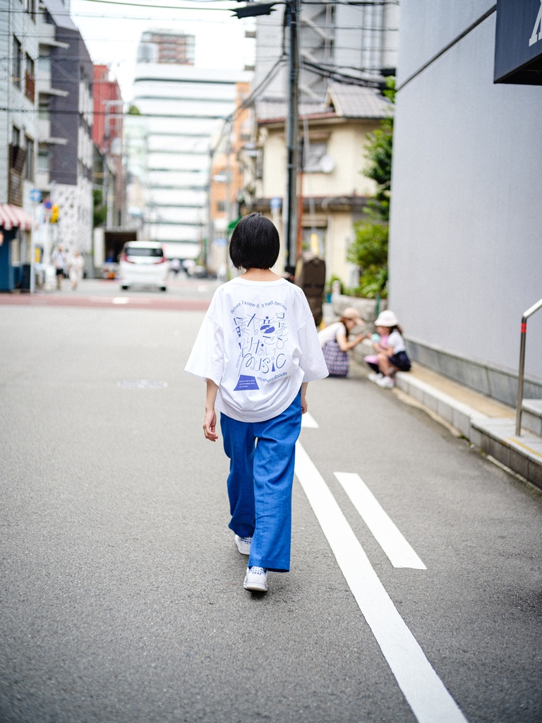 ReeyaオリジナルデザインTシャツ「描き鳴らせ!」 【Designed by Reeya】