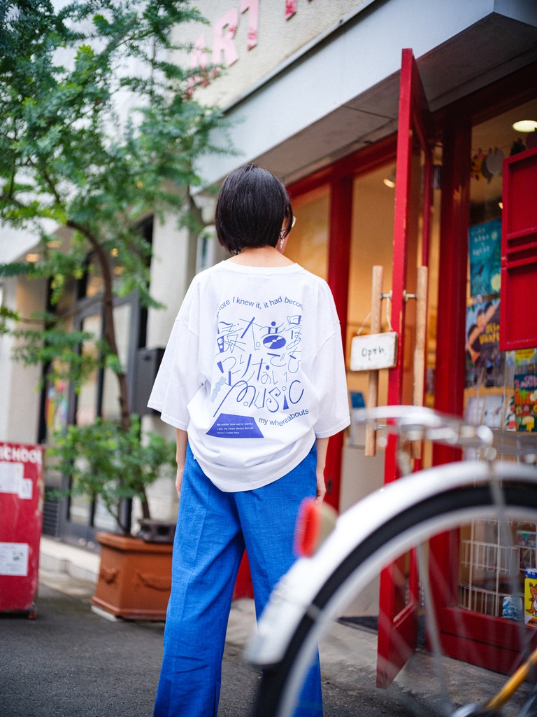 ReeyaオリジナルデザインTシャツ「描き鳴らせ!」 【Designed by Reeya】