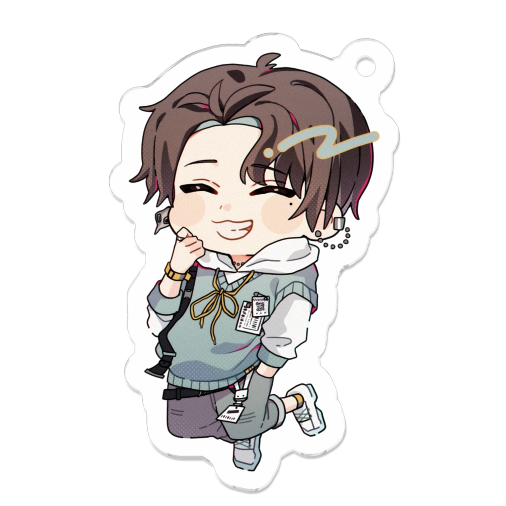 黒羽ペス アクリルキーホルダー