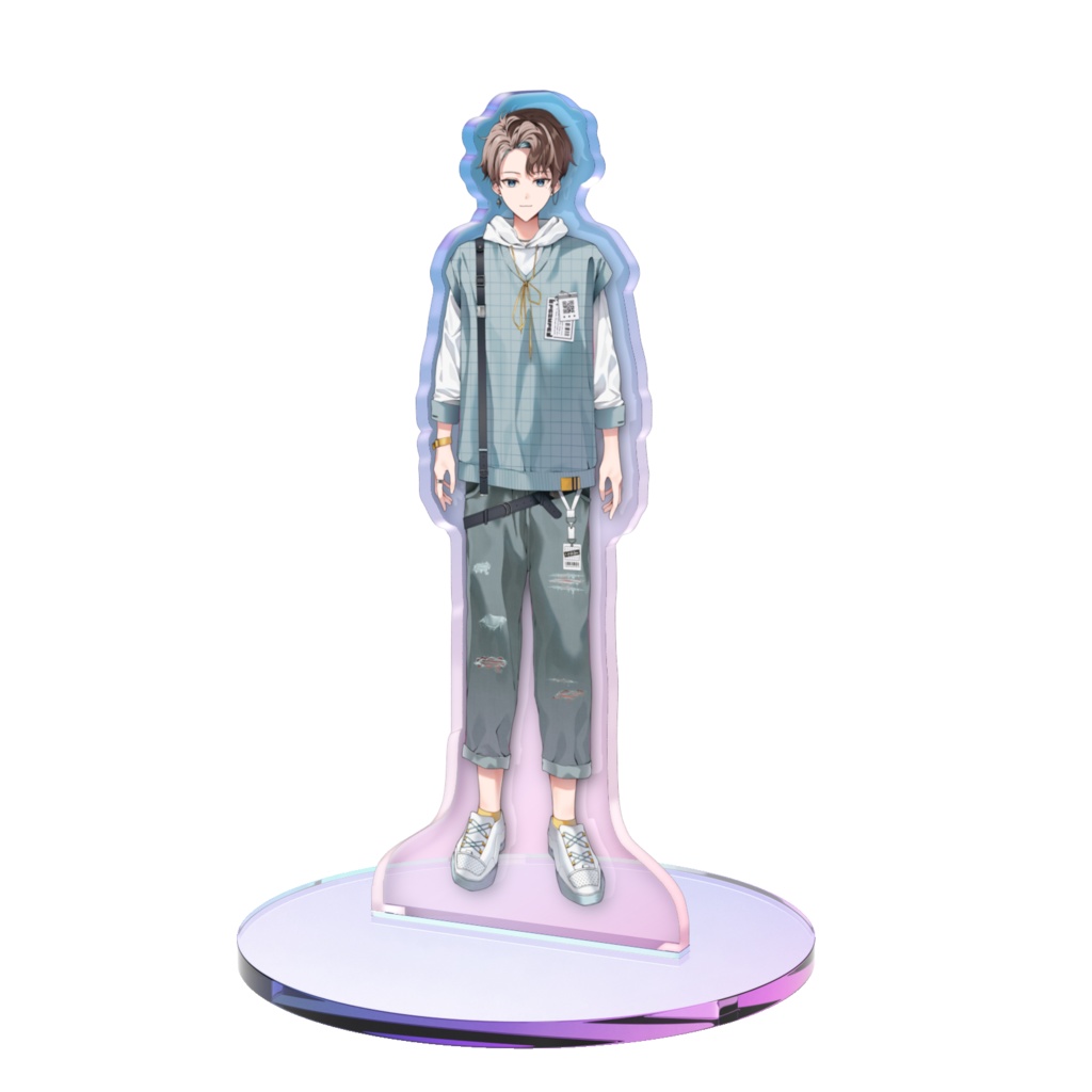 黒羽ペス / オーロラアクリルスタンド100×100ｍｍ