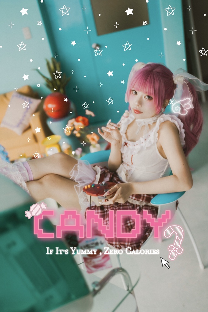 創作写真集「CANDY-IF IT's YUMMY,ZERO CALORIES-」