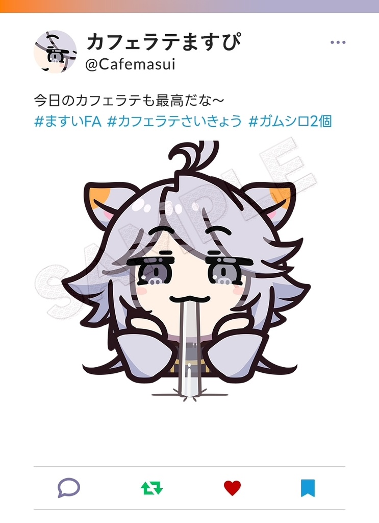 【非公式】麻酔さんと！SNSフレーム風アクリルキーホルダー