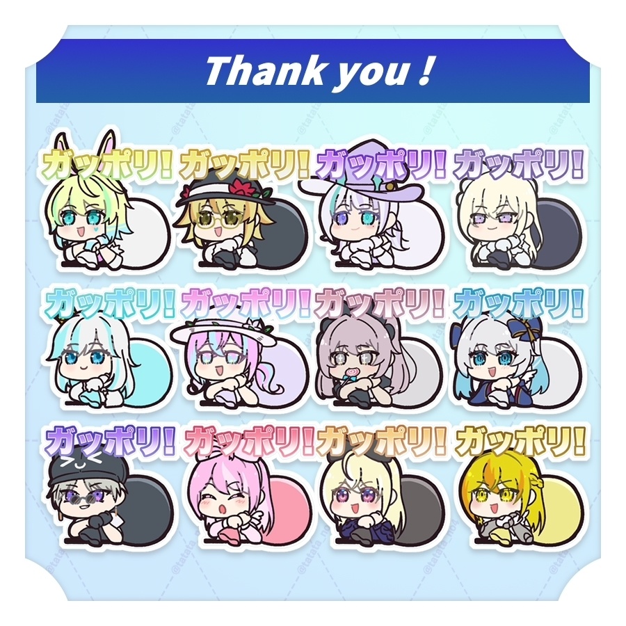 [ ご本人様のみ使用可 ] #BPSR 「ガッポリ!」ｲﾗｽﾄ企画 