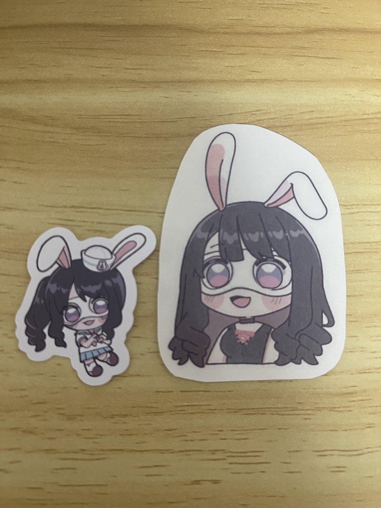 じんじゃーステッカー2種セット