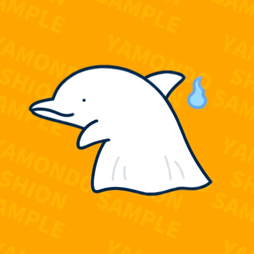 【無料】ハロウィン・ドルフィンアイコン🎃🐬