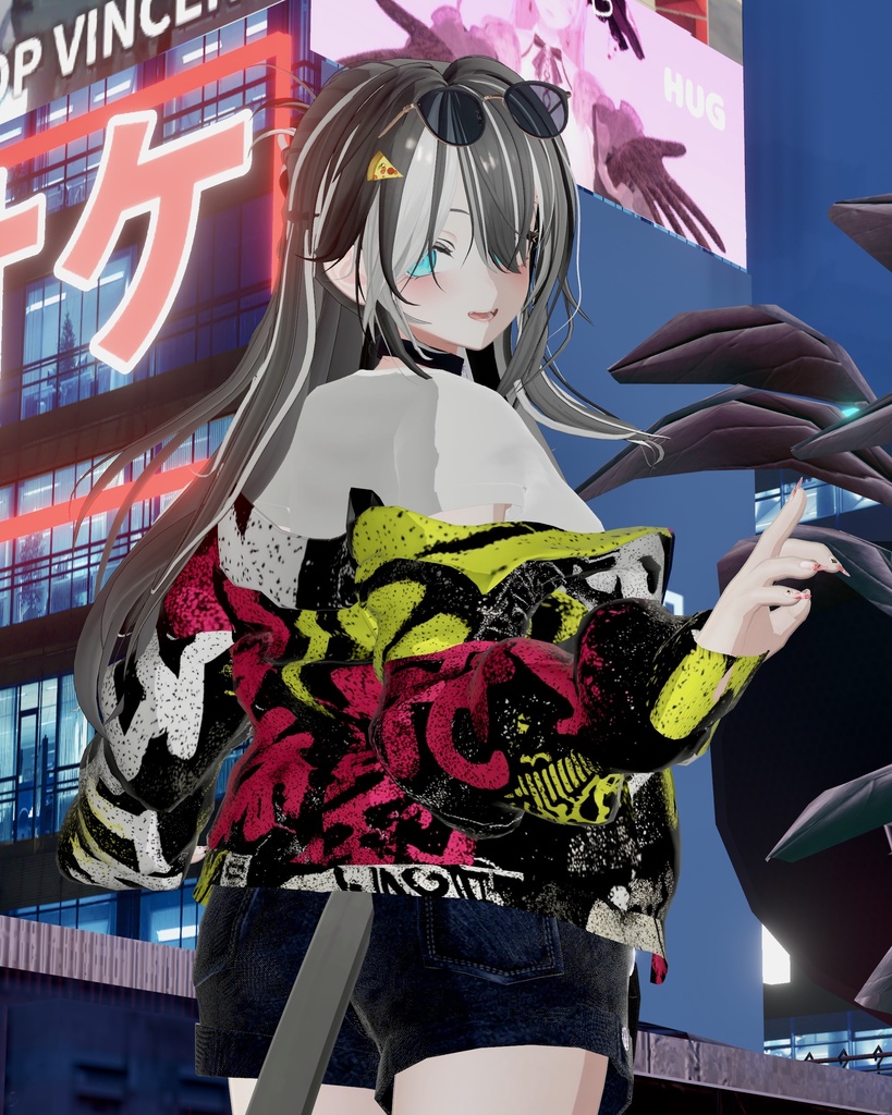 【自分好みの服にできる!×VRChat衣装】LV.1【8アバター対応】