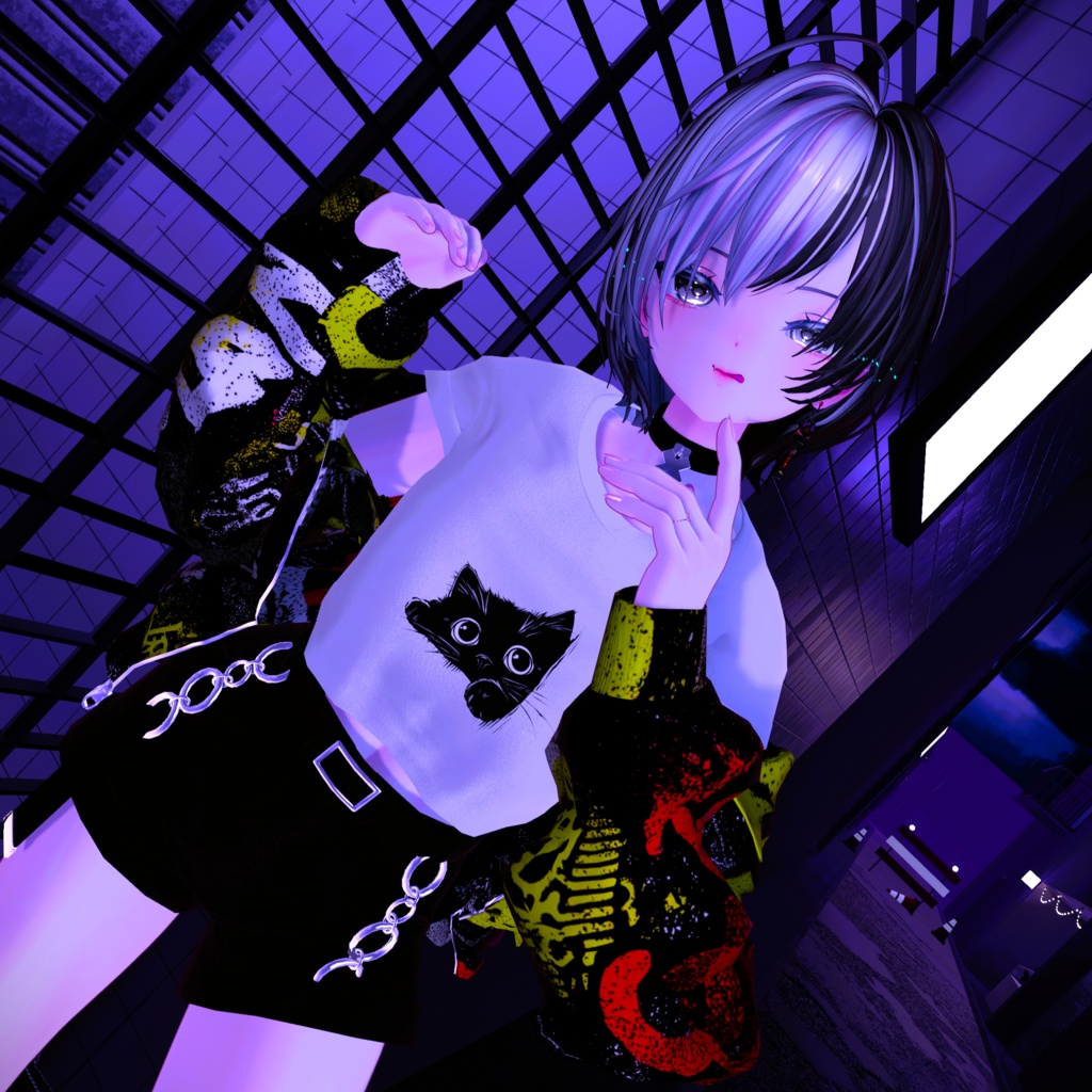 【自分好みの服にできる!×VRChat衣装】LV.1【8アバター対応】