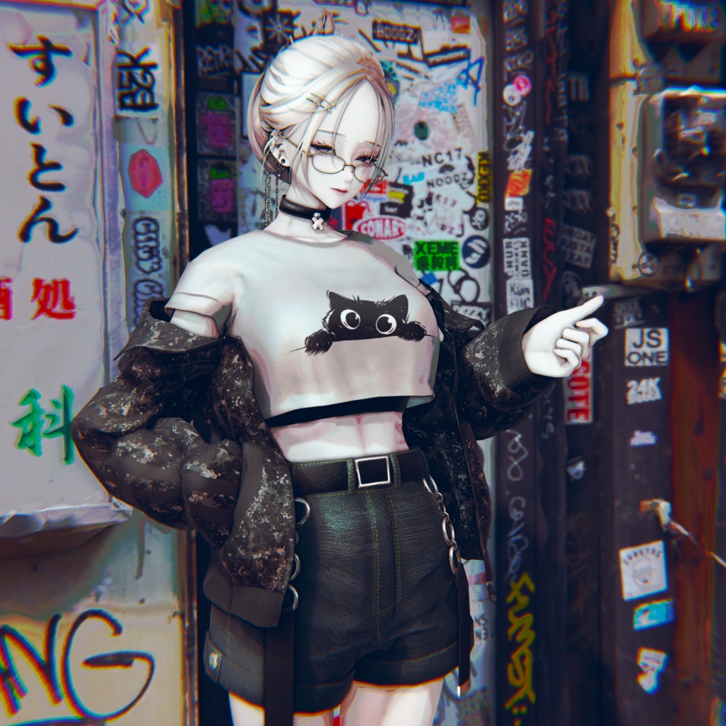 【自分好みの服にできる!×VRChat衣装】LV.1【8アバター対応】