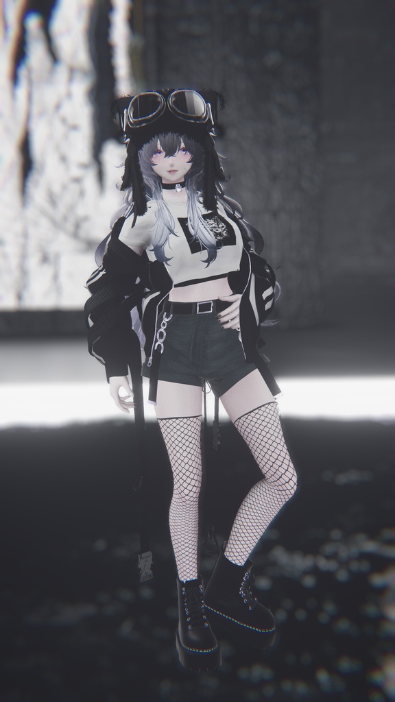 【自分好みの服にできる!×VRChat衣装】LV.1【8アバター対応】
