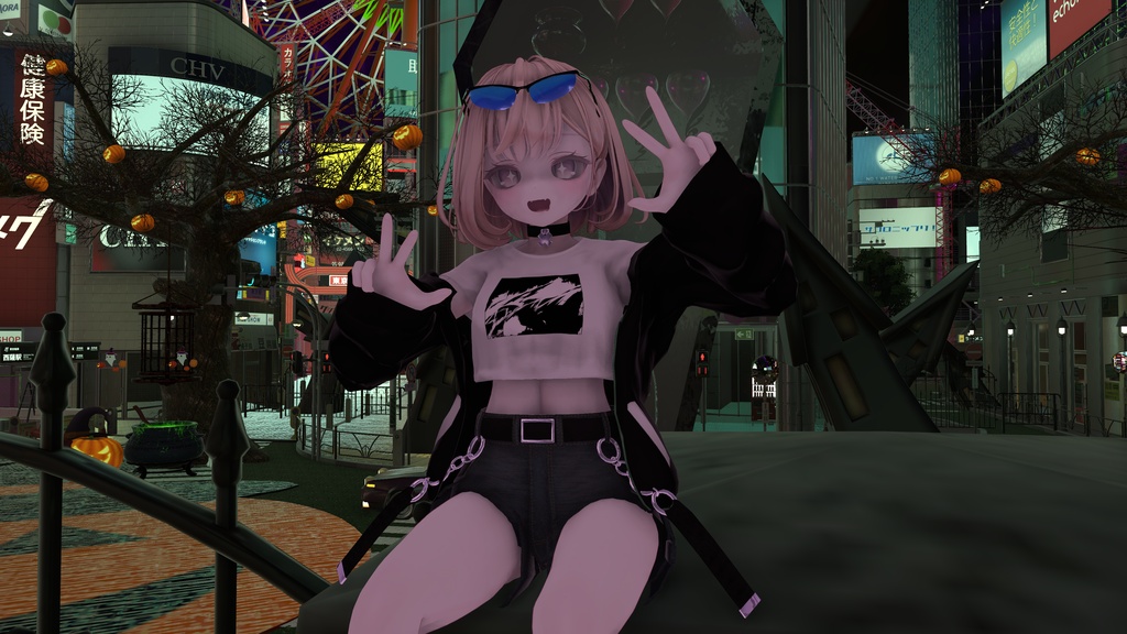 【自分好みの服にできる!×VRChat衣装】LV.1【8アバター対応】