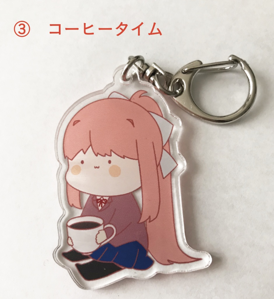 モニカさんアクリルキーホルダー