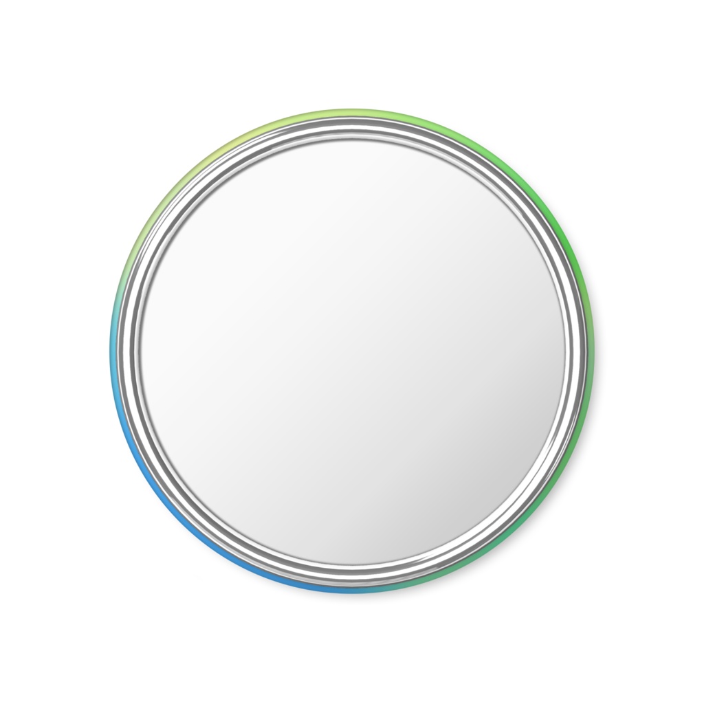 自己愛はーと缶ミラー