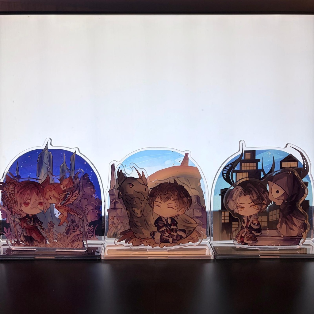アクリルジオラマ 漆黒テーマ