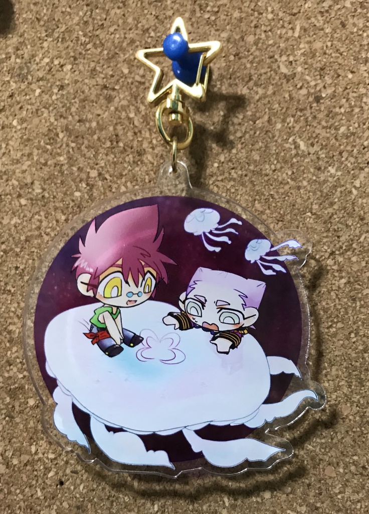 ガムバサアクリルキーホルダー