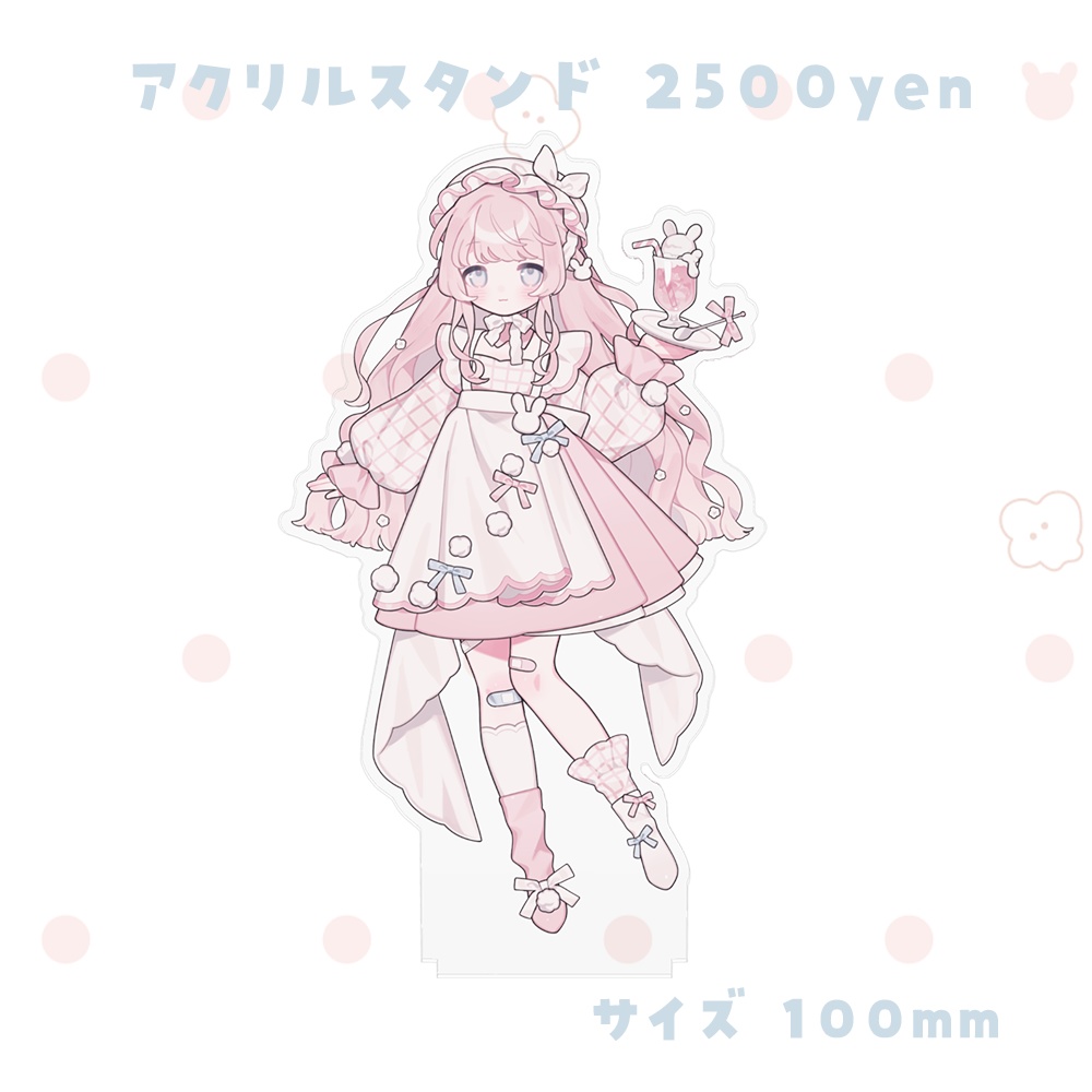 天羽うの 1周年記念グッズ メイドver.