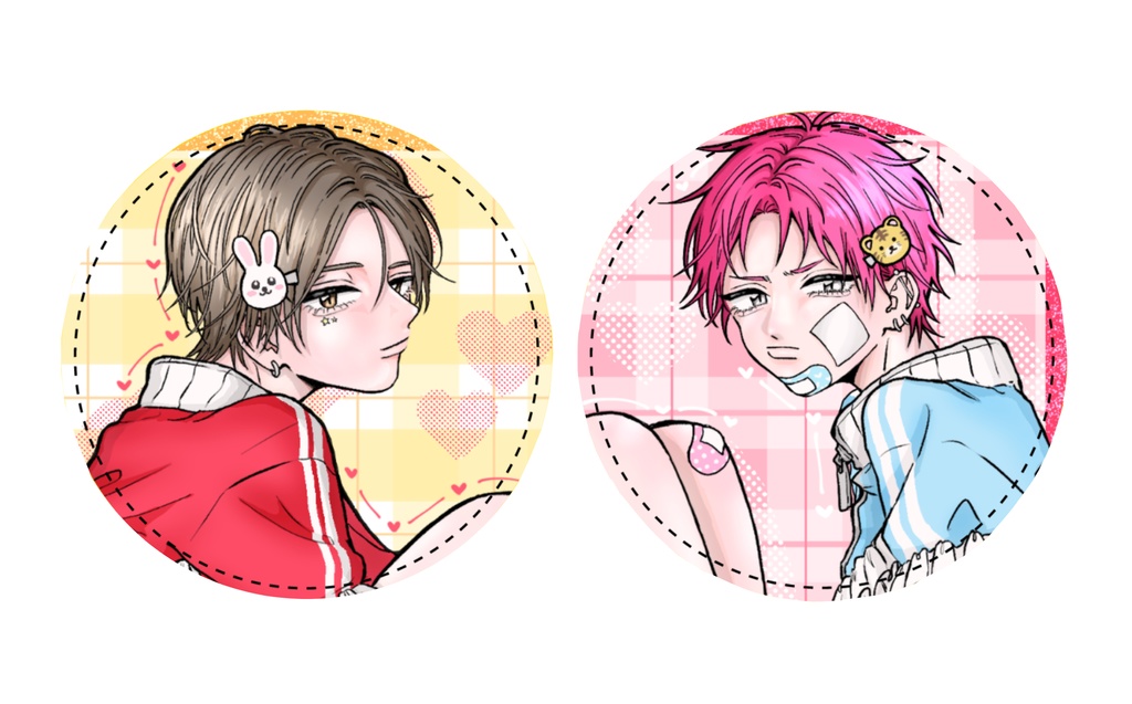 柊たいが缶バッジ