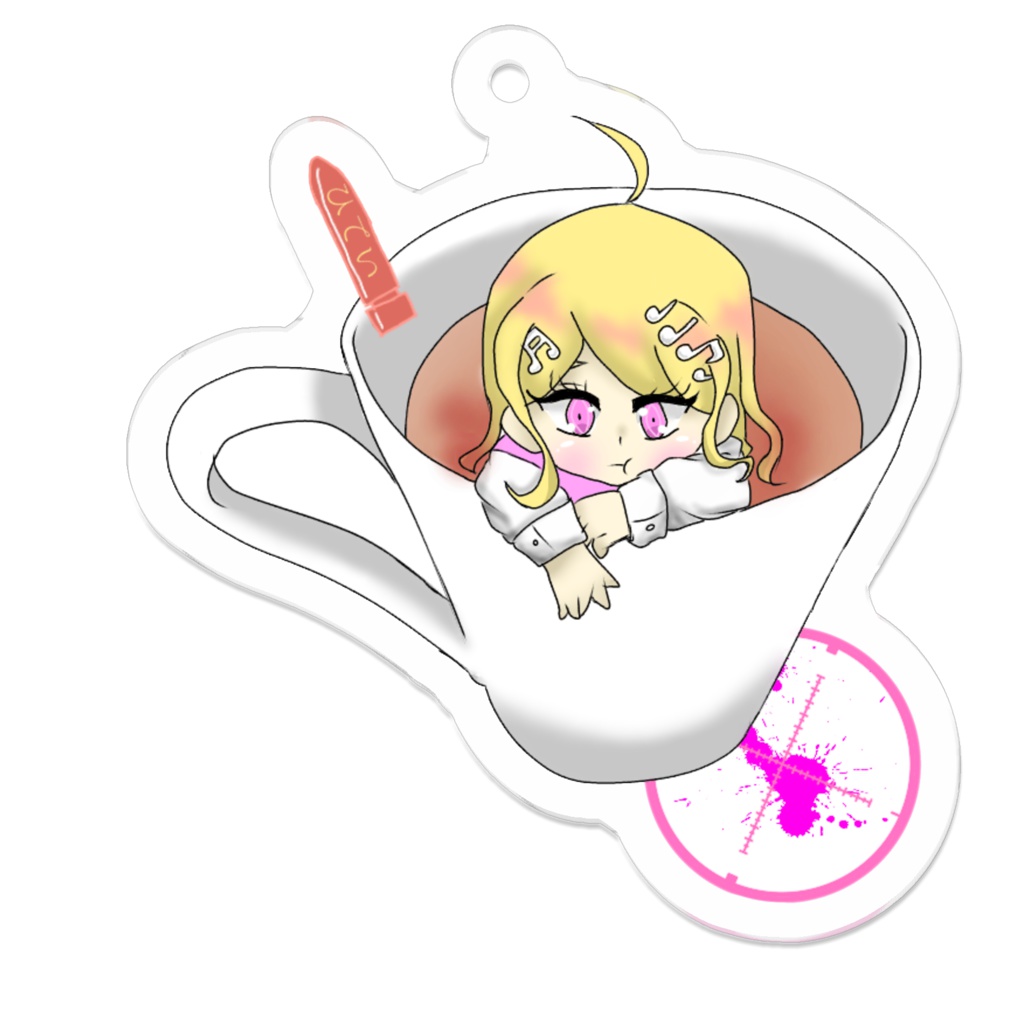 赤松楓【同人アクリルキーホルダー】