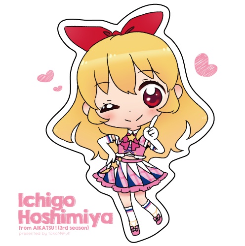 いちごちゃんステッカー