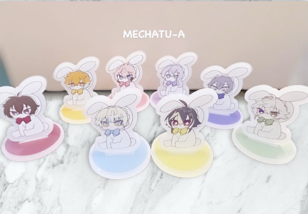 ヒーローのうさばぶアクスタ