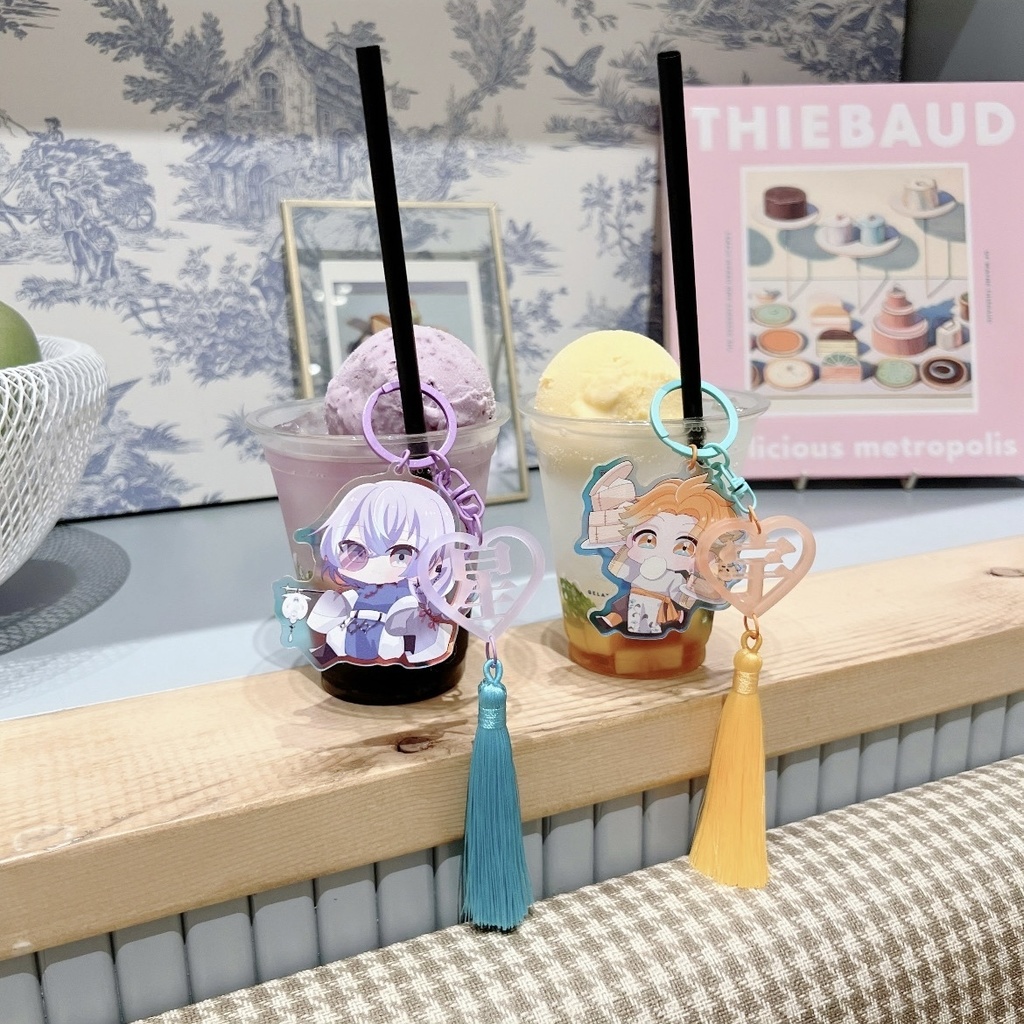 チャイナアクリルキーホルダー