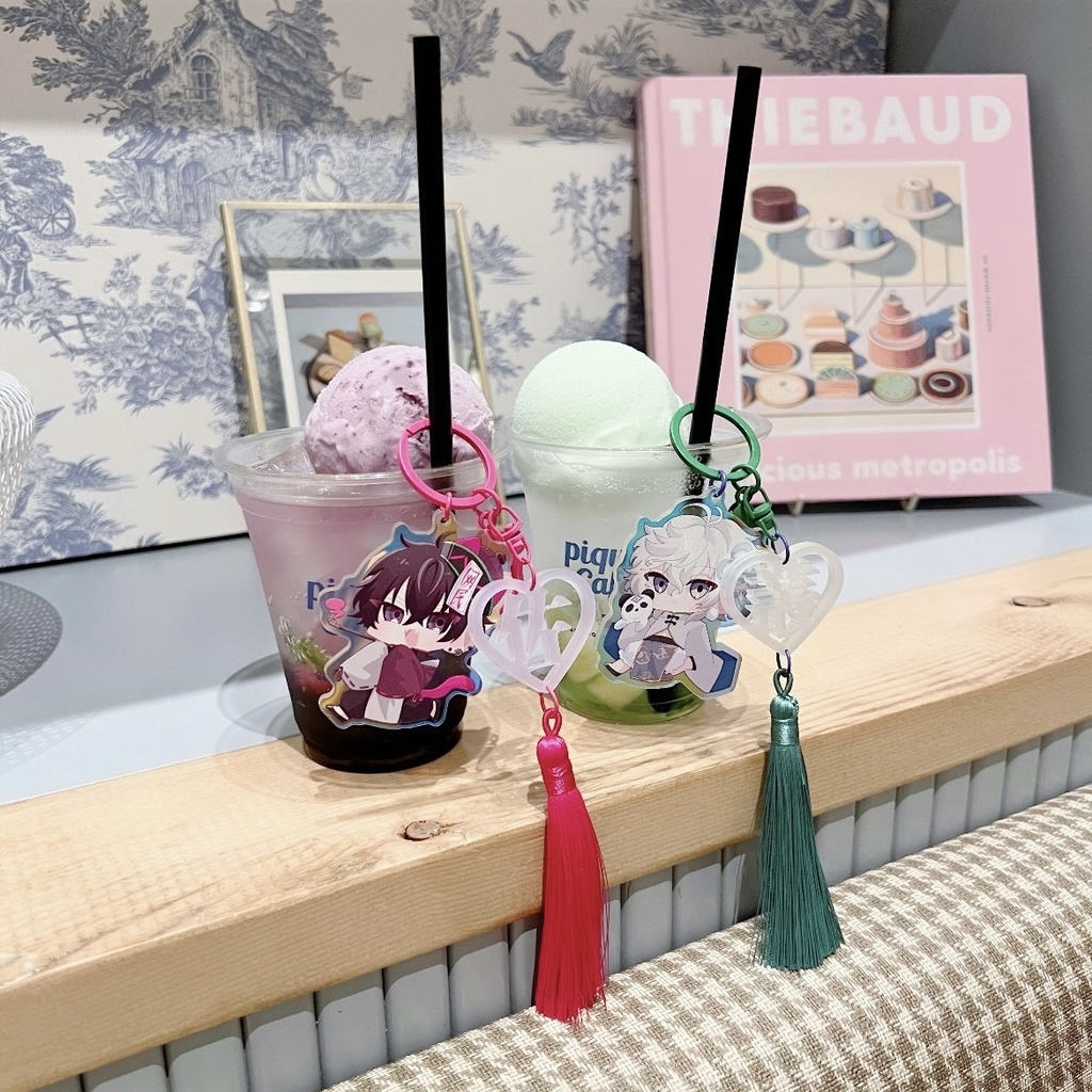 チャイナアクリルキーホルダー