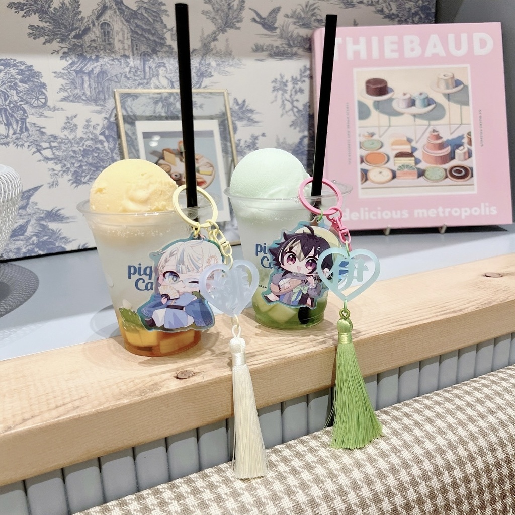 チャイナアクリルキーホルダー