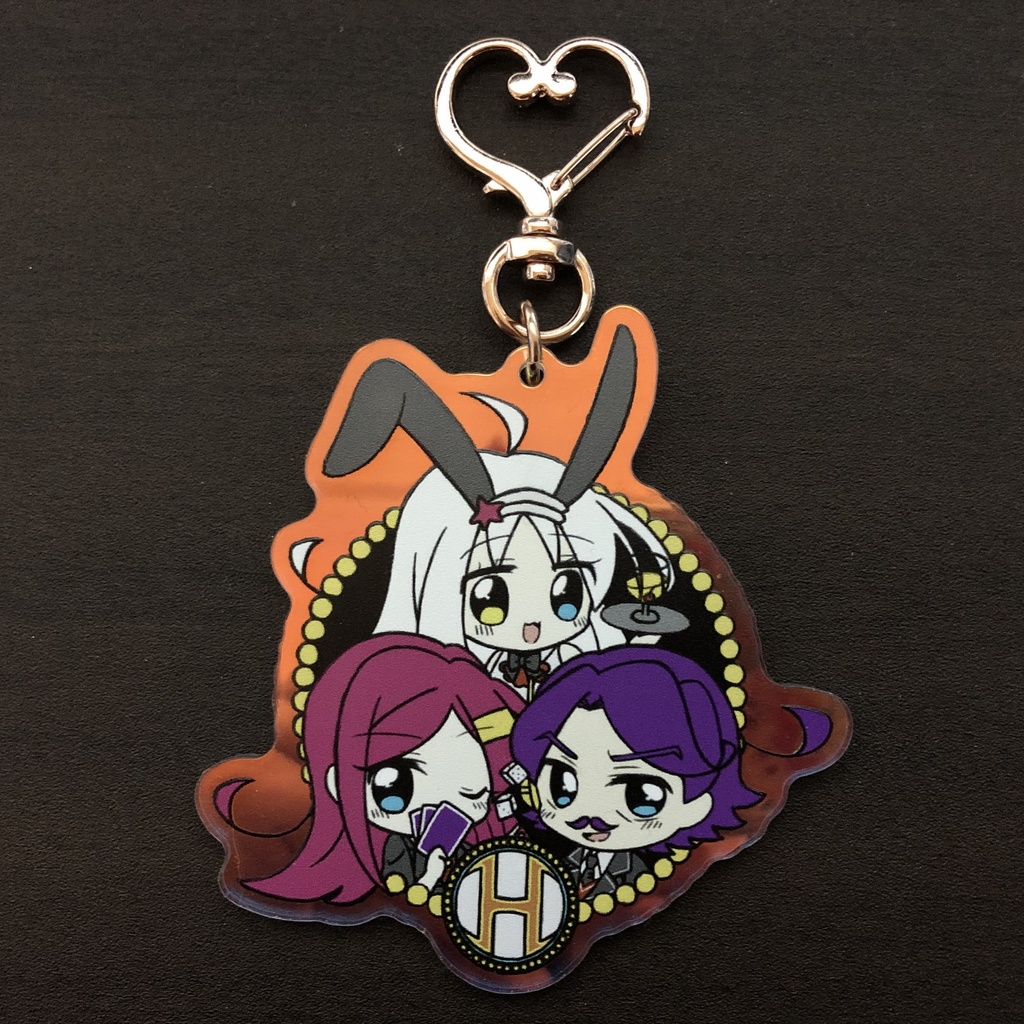 ハルトマン一家アクリルキーホルダー