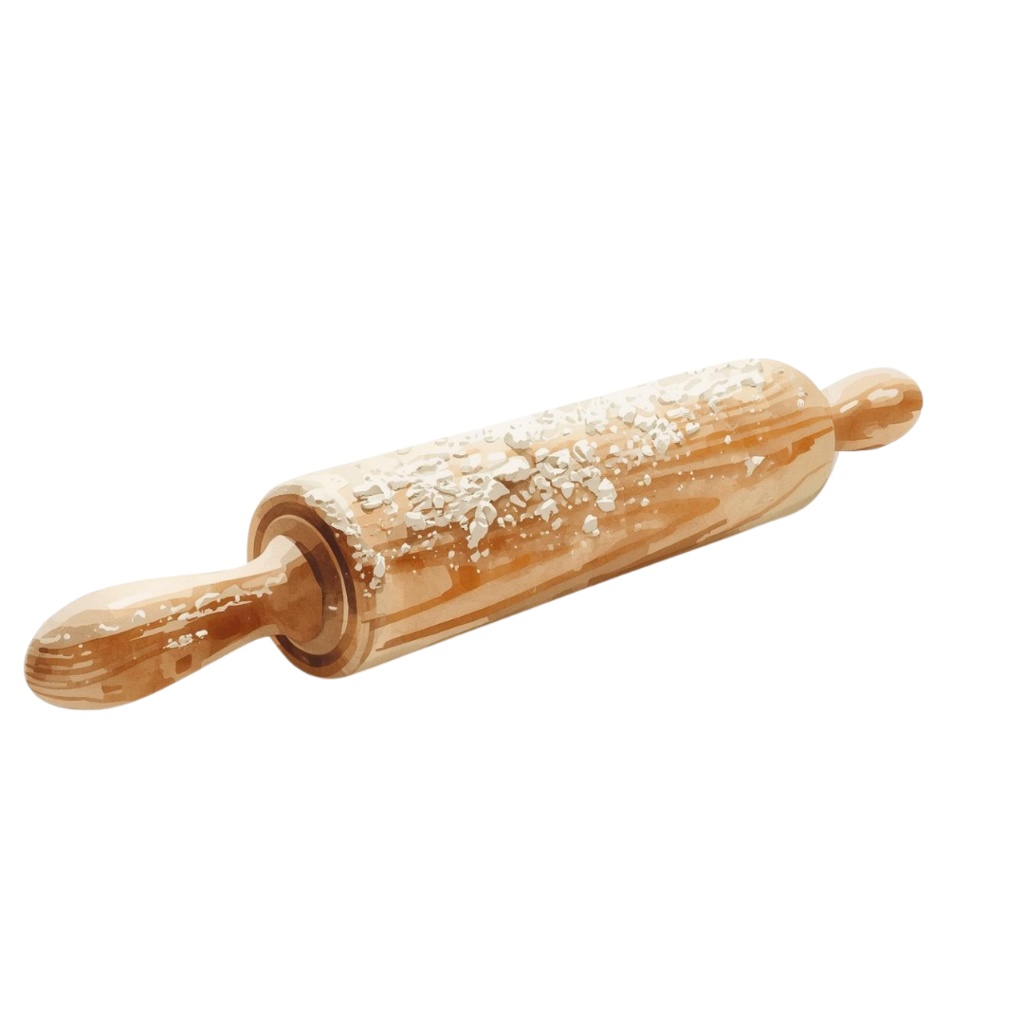 アンティークリアル水彩風 ベーカリー・カフェ クリップアート25点セット(PNG)