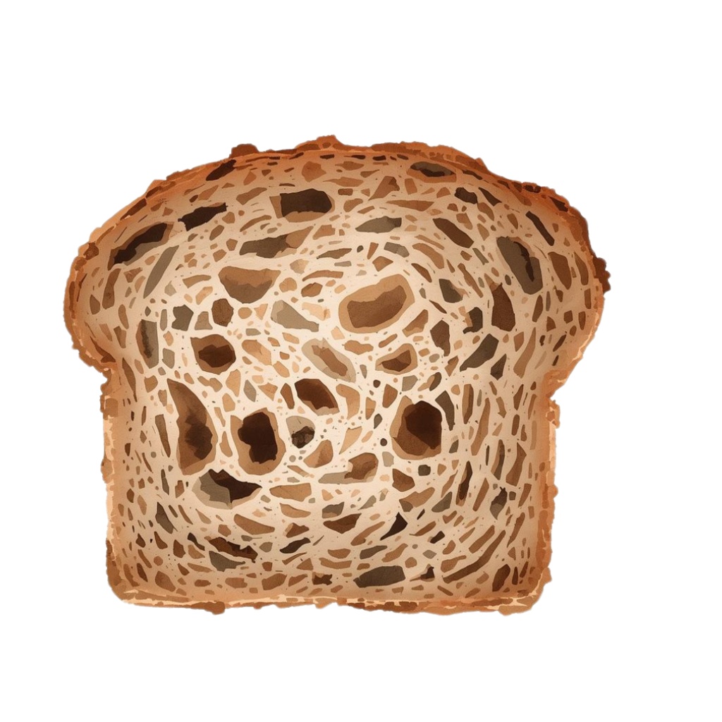 アンティークリアル水彩風 ベーカリー・カフェ クリップアート25点セット(PNG)