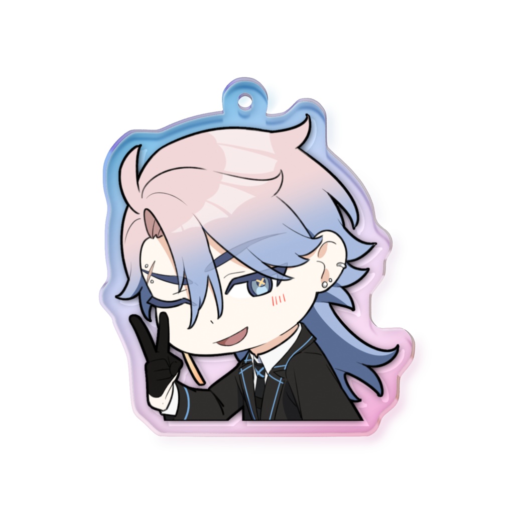 リンゴクレメンツオーロラアクキーVer1