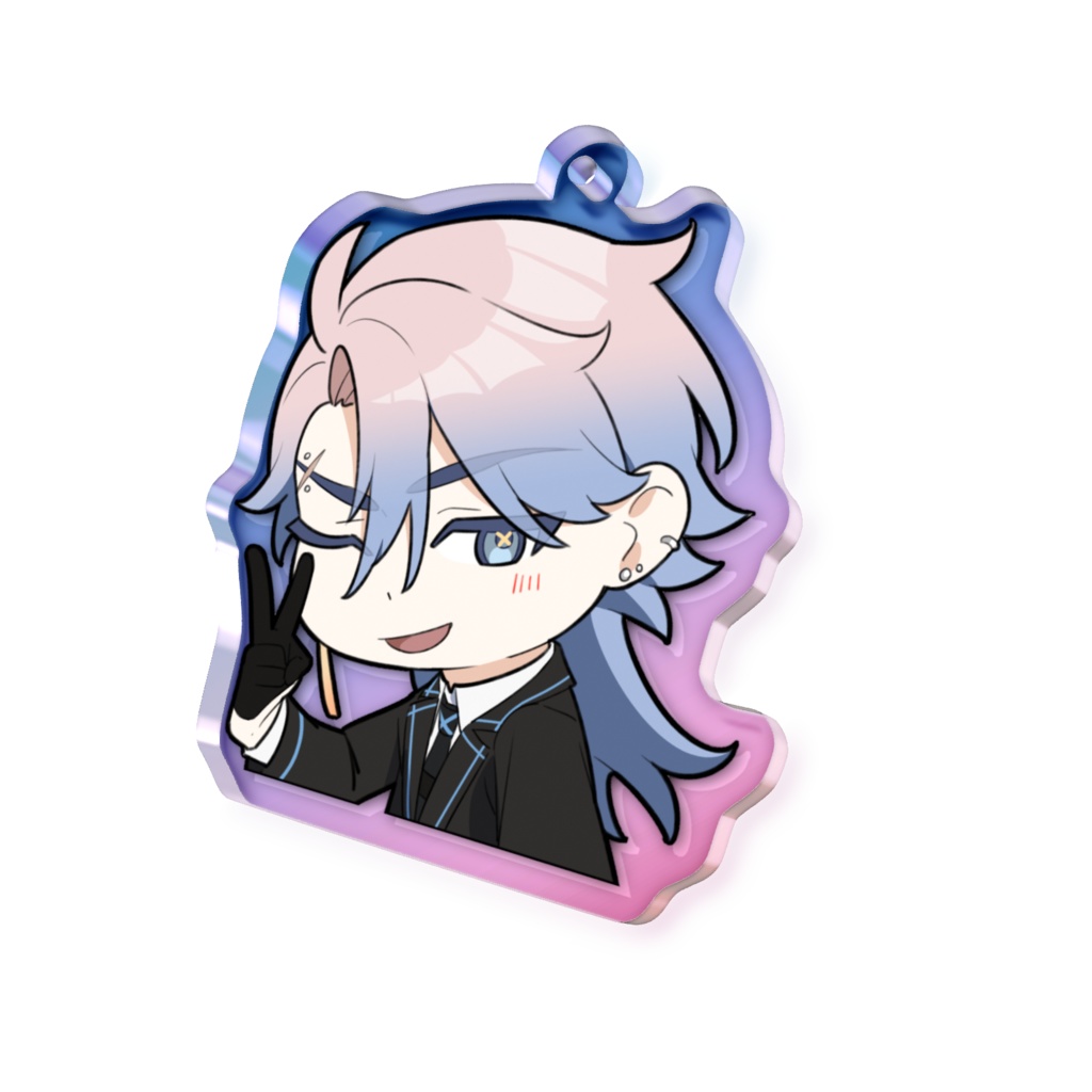 リンゴクレメンツオーロラアクキーVer1