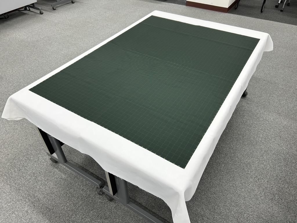 【改良版】60×44in レーダースクリーン風スクウェアグリッドマット　ウォーハンマー