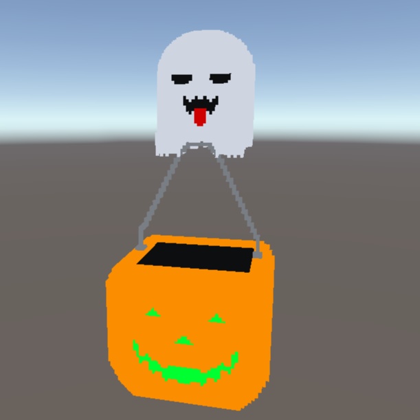 【Free】おばけバスケット【VRChat】