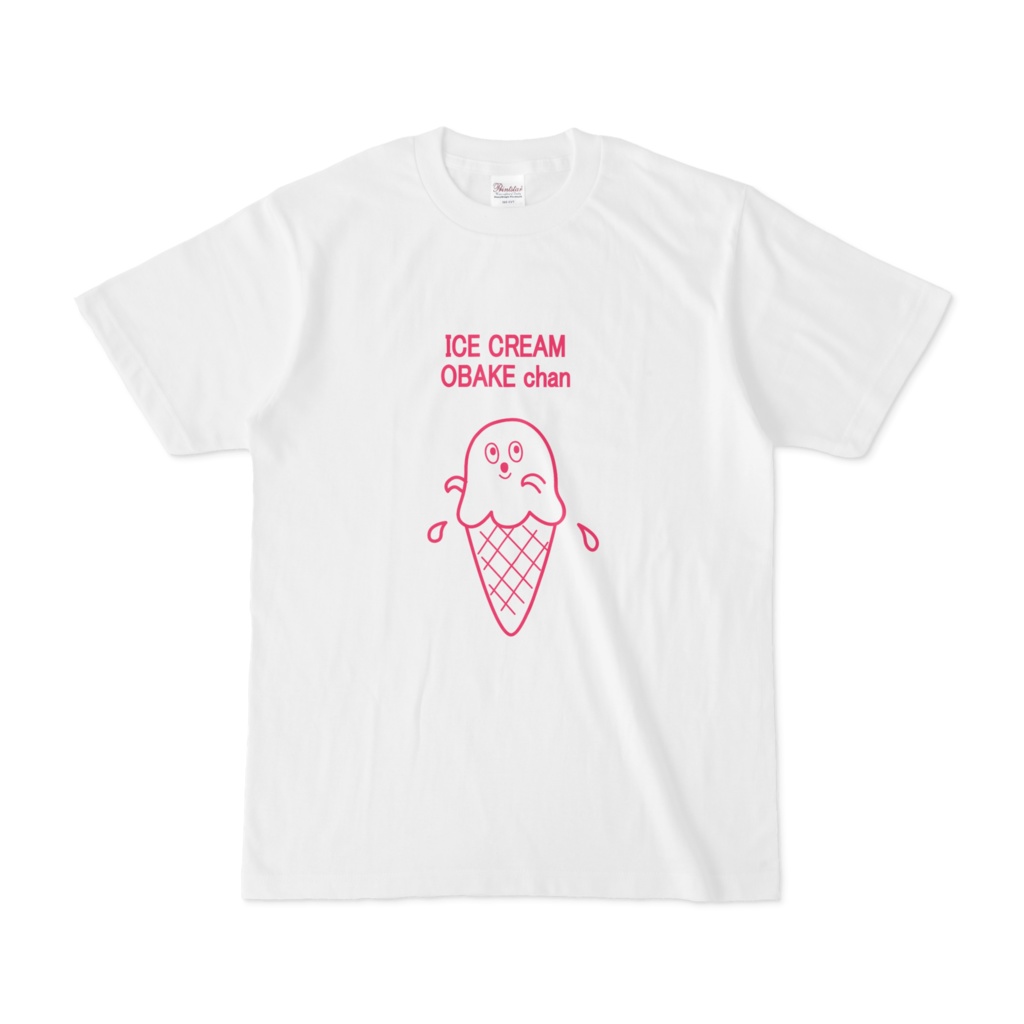 アイスクリームおばけちゃんTシャツ