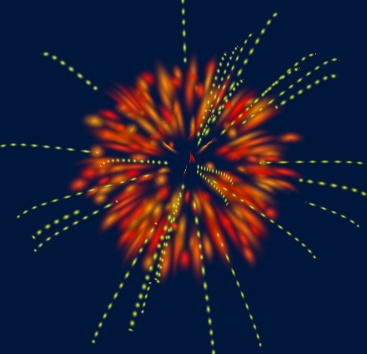 花火5種_オレンジイエロー、ピンク【URP版】